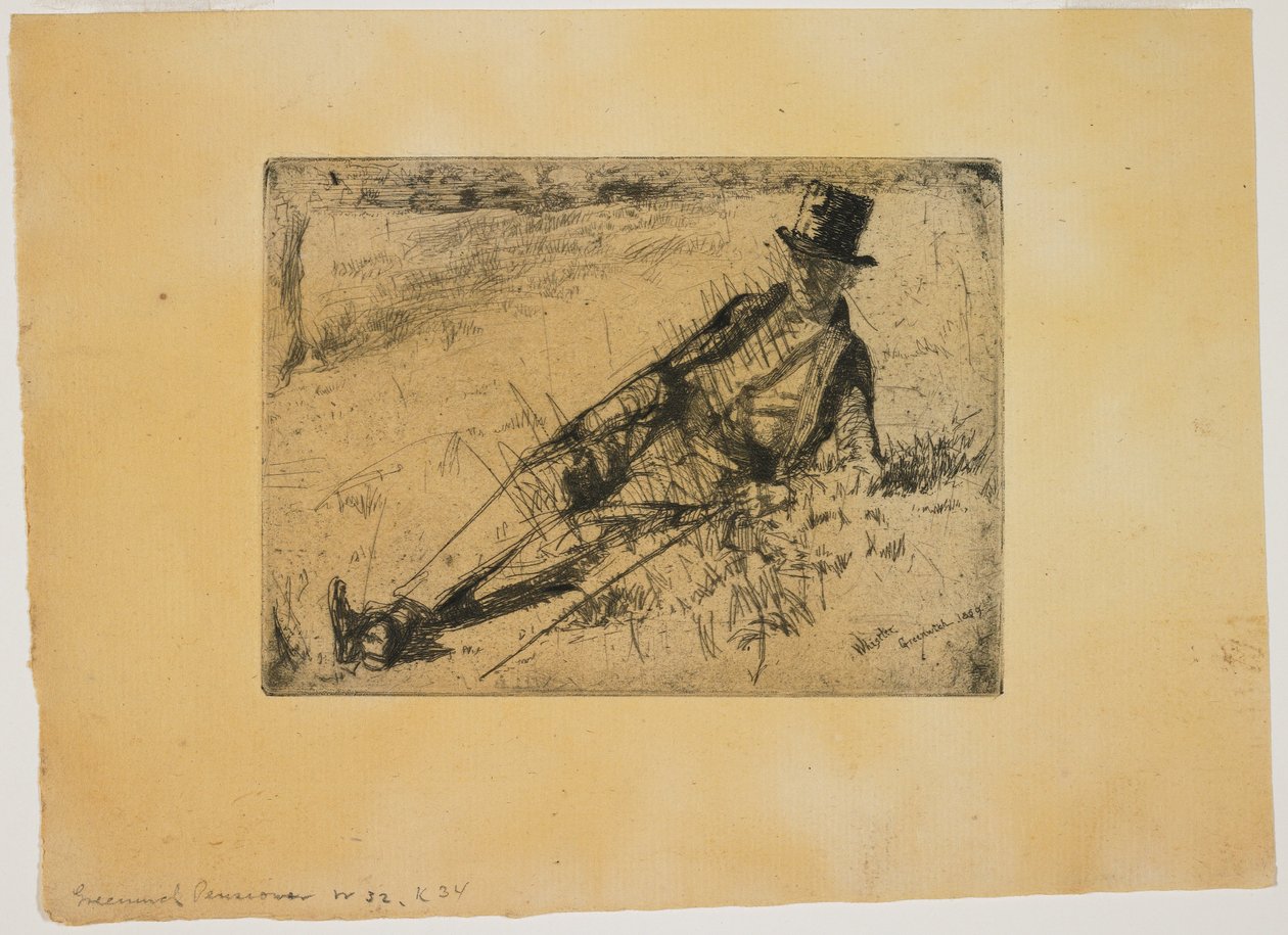 Greenwich-Pensionär tekijältä James Abbott McNeill Whistler