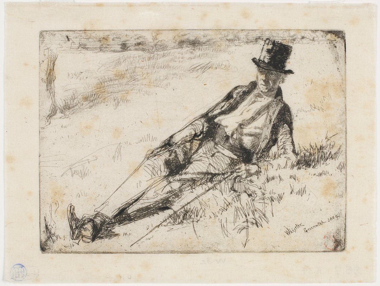 Greenwichin eläkeläinen, 1859. tekijältä James Abbott McNeill Whistler