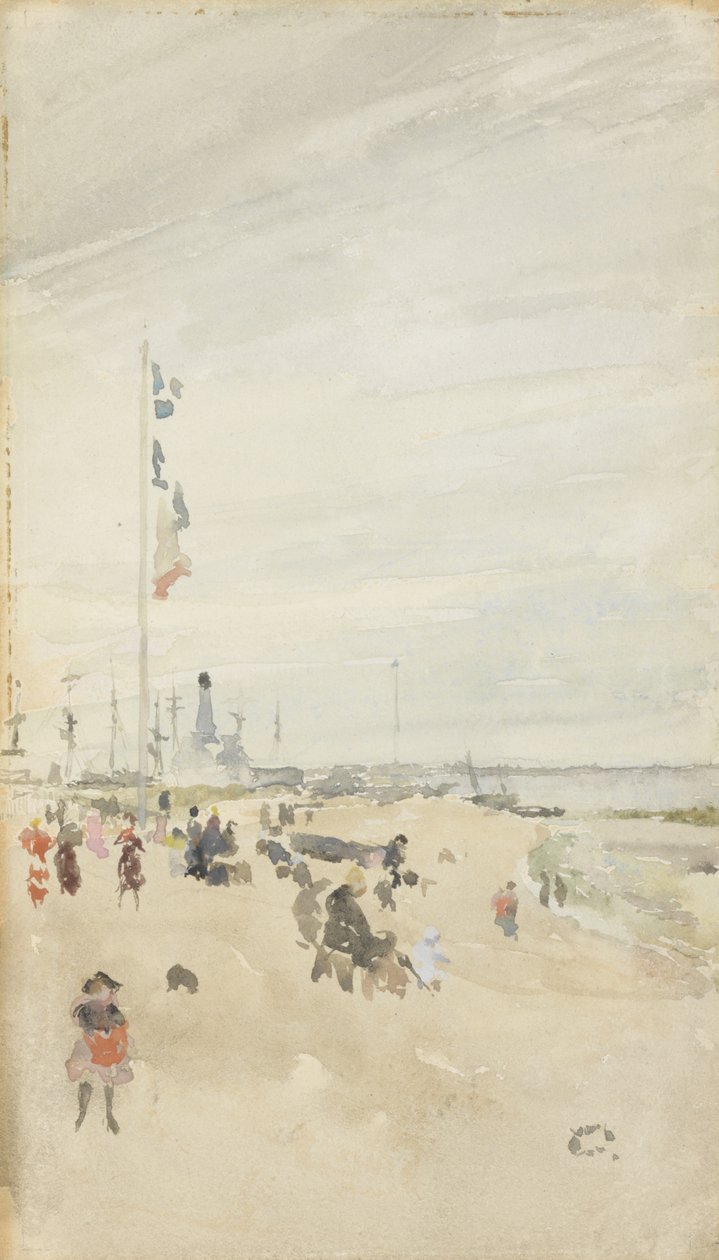 Harmaa ja helmi: juhlapyhät, 1883-84 tekijältä James Abbott McNeill Whistler
