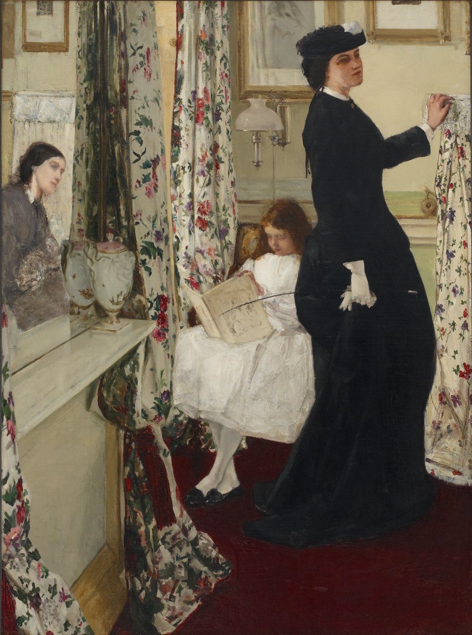 Harmony in Green and Rose: Musiikkihuone tekijältä James Abbott McNeill Whistler