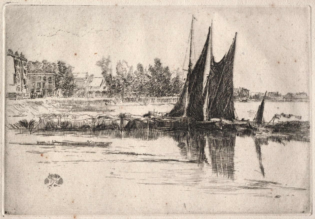 Hurlingham. tekijältä James Abbott McNeill Whistler