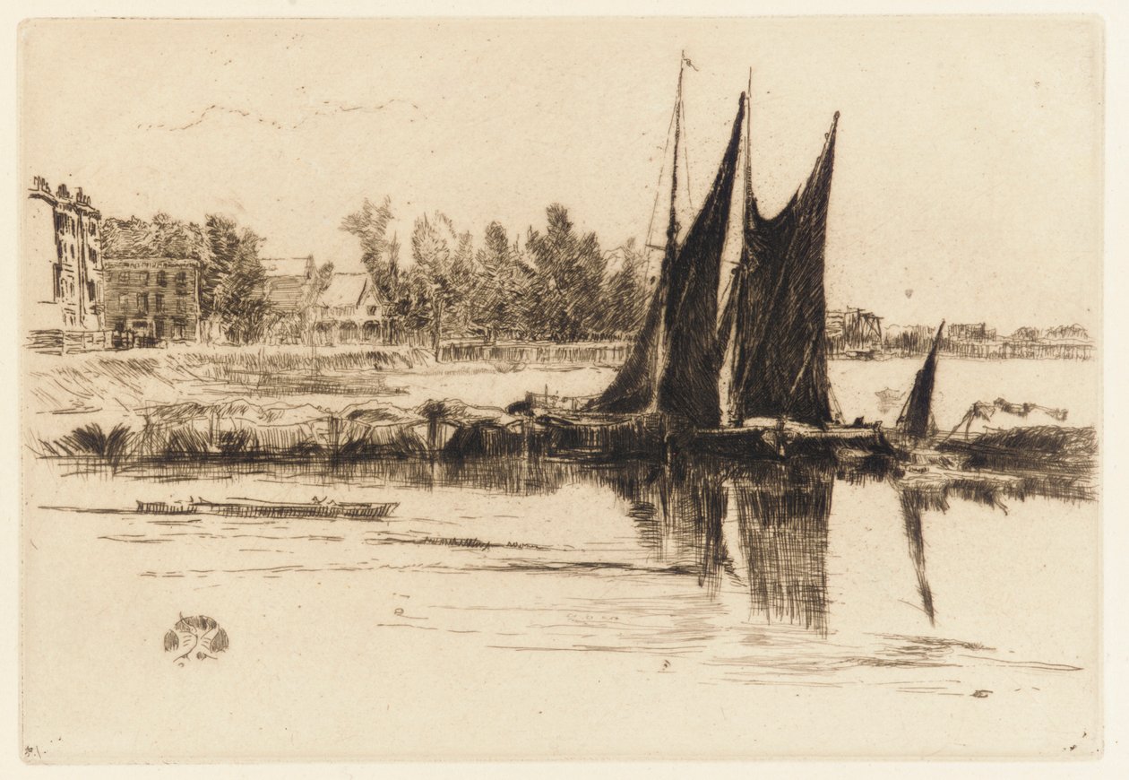 Hurlingham, 1879. tekijältä James Abbott McNeill Whistler