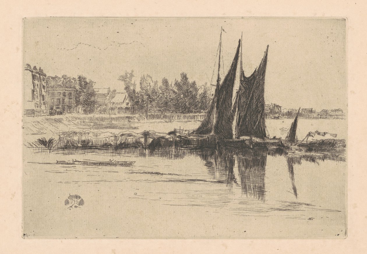 Hurlingham, 1879. tekijältä James Abbott McNeill Whistler