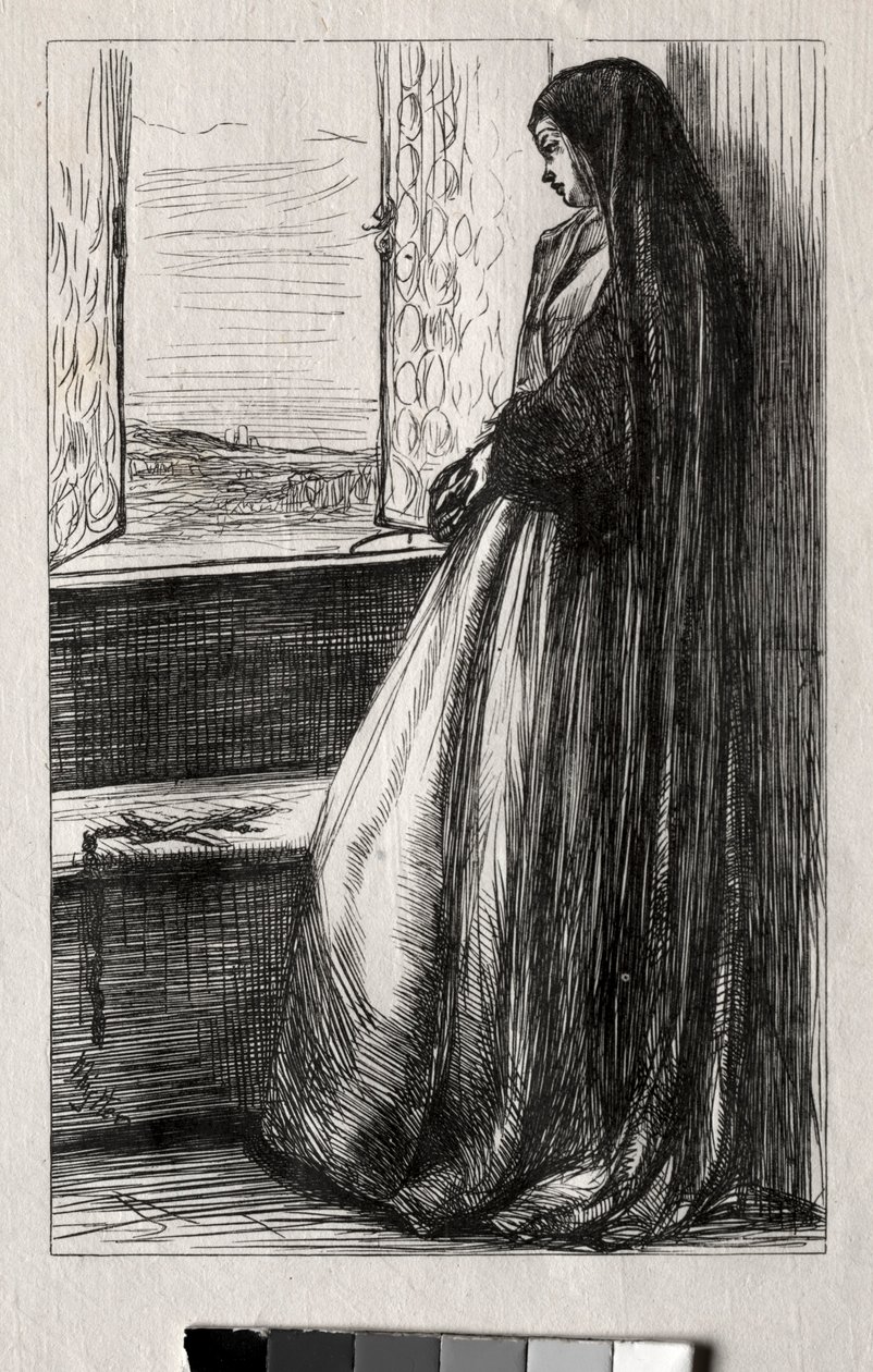 Kuvitus kreivi Bruckhardtille kerran viikossa, 1862. tekijältä James Abbott McNeill Whistler