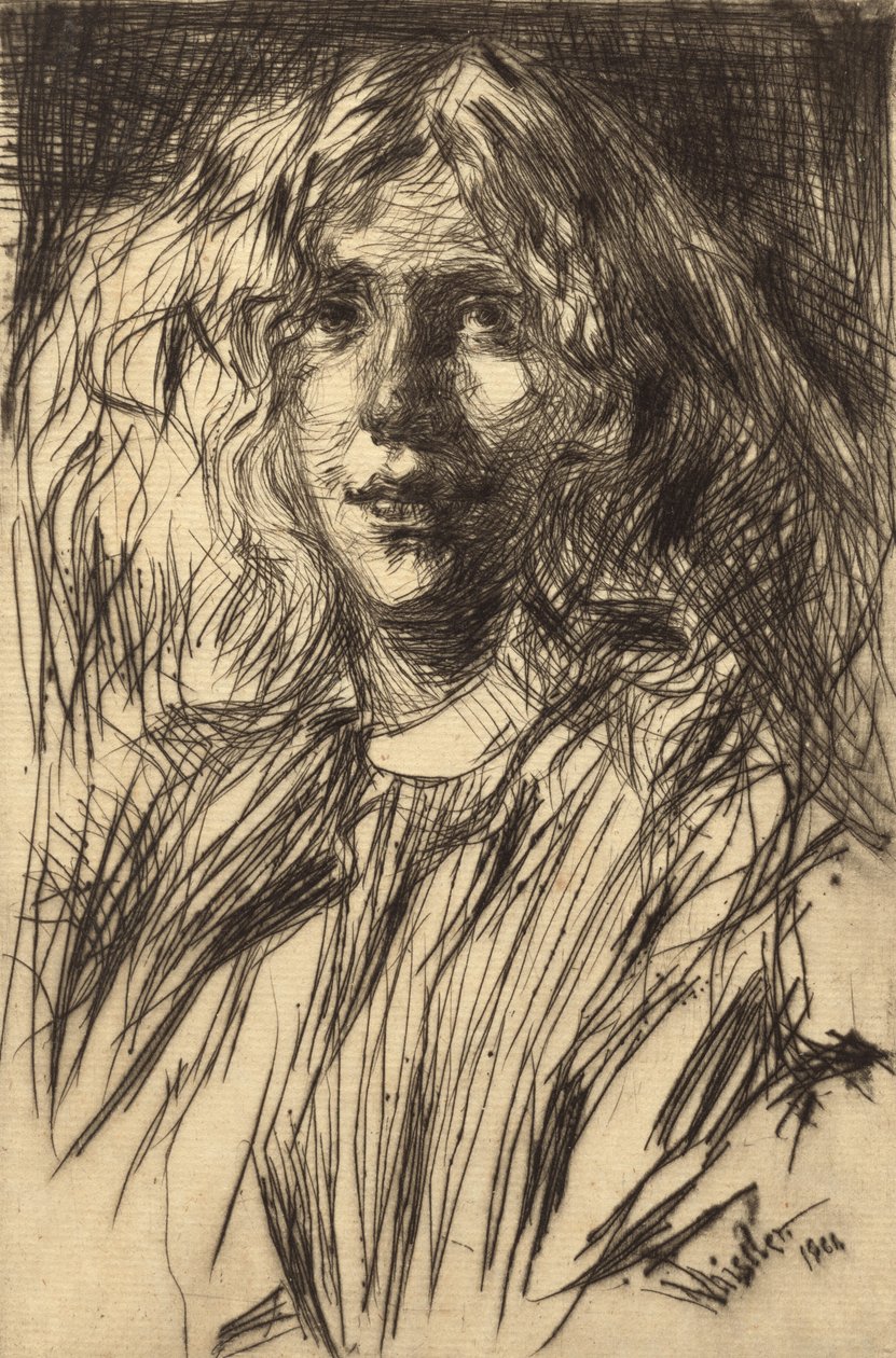 Jo, 1861. tekijältä James Abbott McNeill Whistler