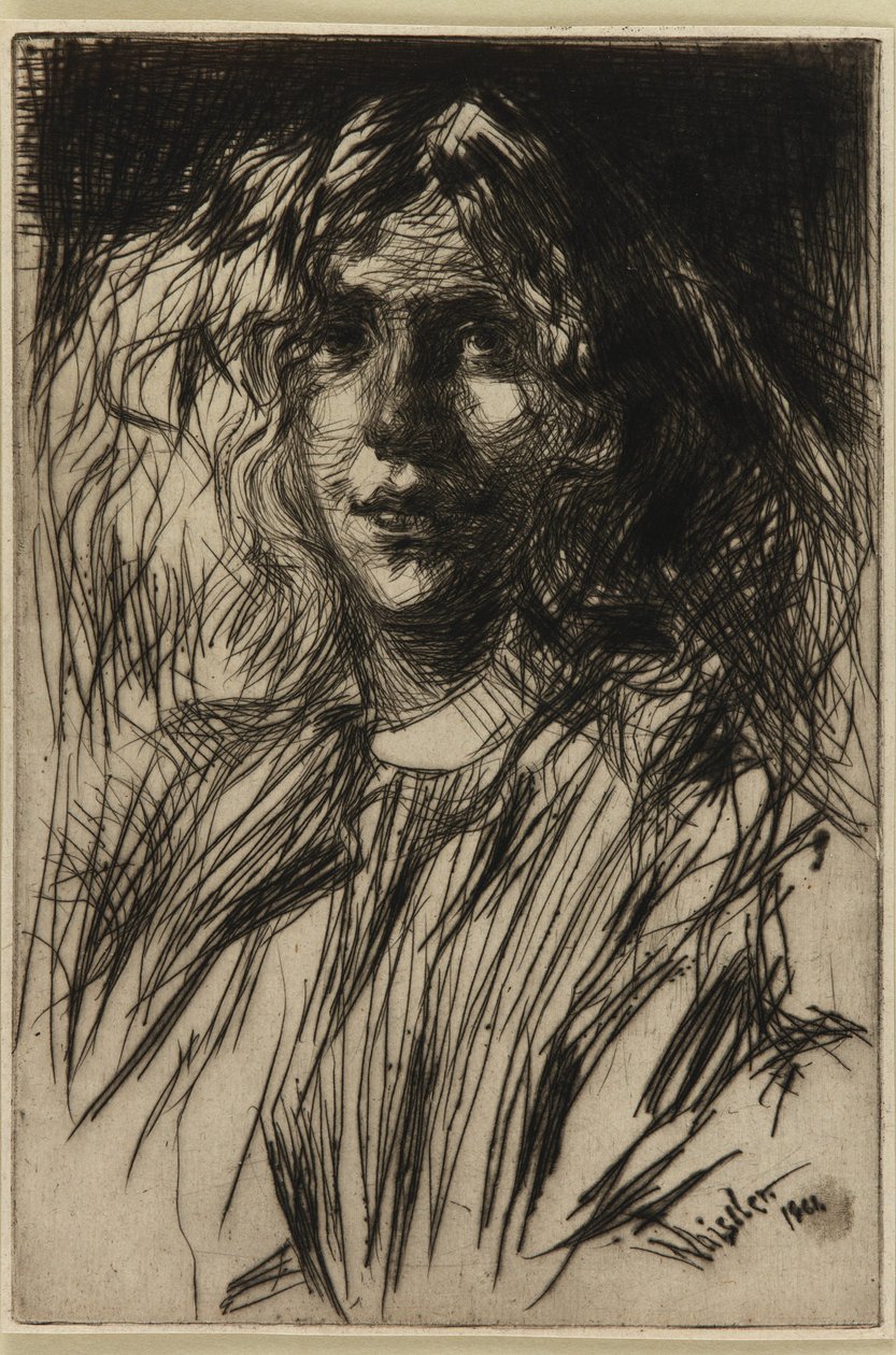Jo, 1861. tekijältä James Abbott McNeill Whistler