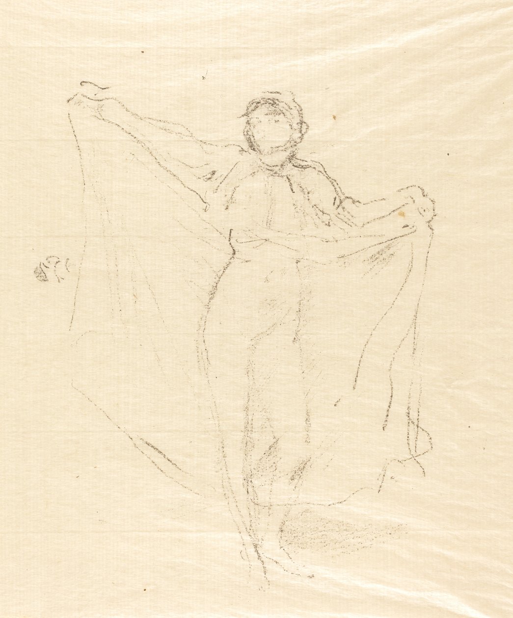 La Danseuse: Tutkimus alastonkuvasta, n. 1891. tekijältä James Abbott McNeill Whistler