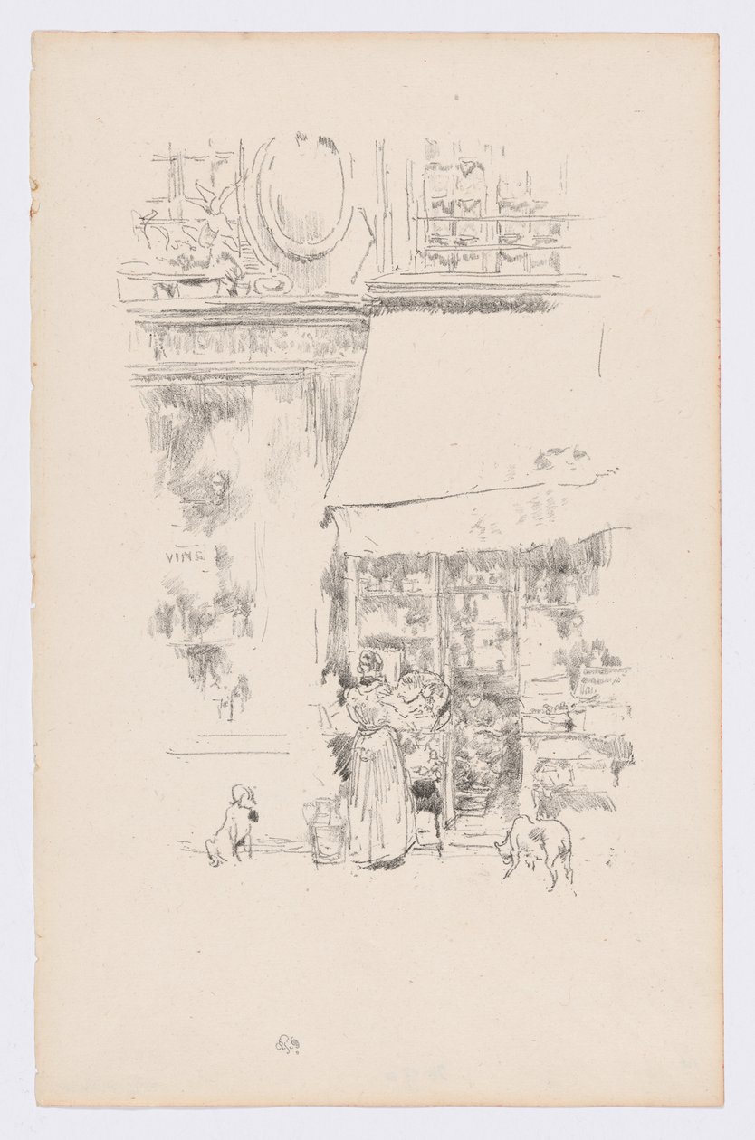 La Fruitière de la rue de Grenelle tekijältä James Abbott McNeill Whistler
