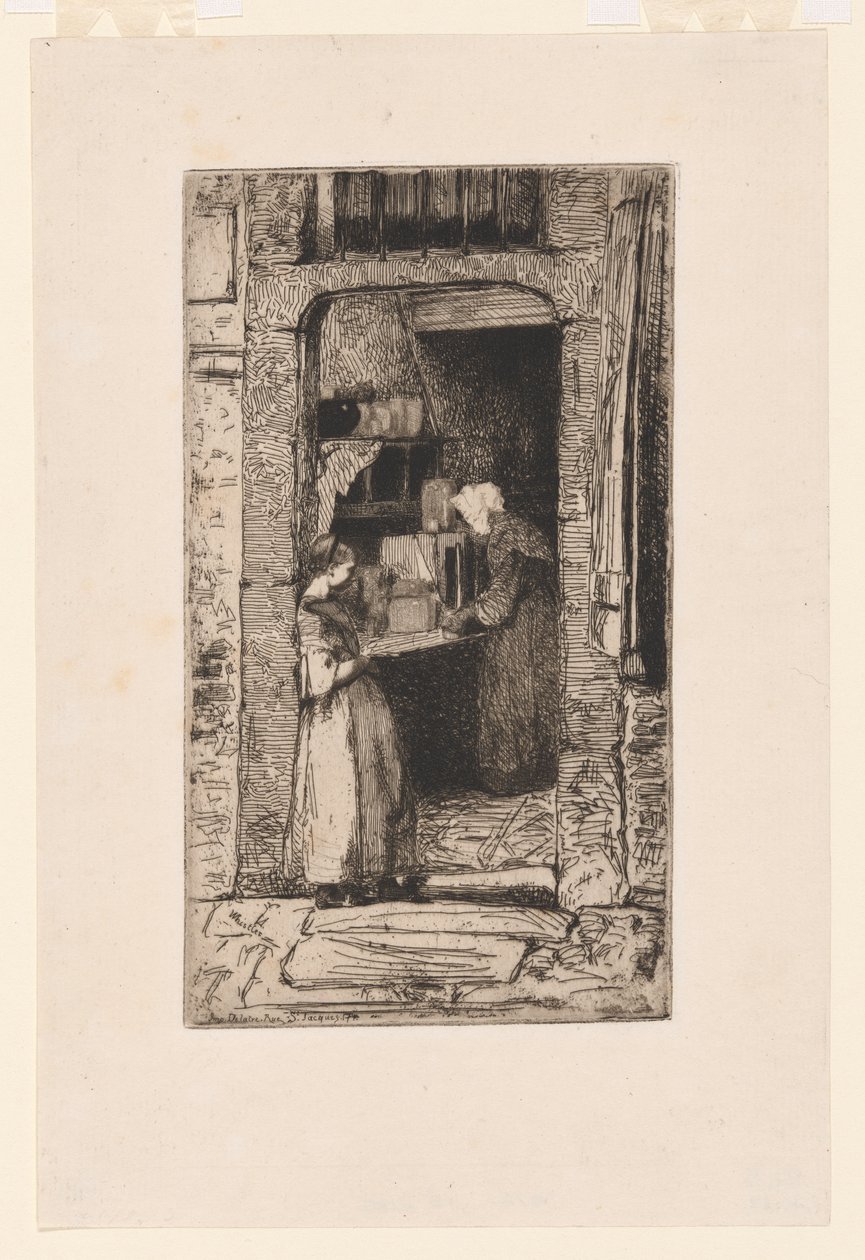 Sinappikauppias tekijältä James Abbott McNeill Whistler