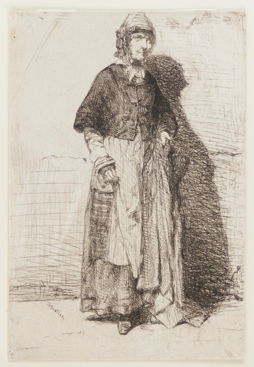 Äiti Gerard, 1858. tekijältä James Abbott McNeill Whistler