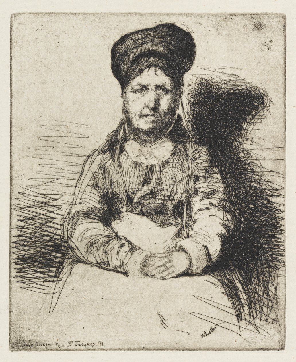 La Rétameuse, 1858. tekijältä James Abbott McNeill Whistler