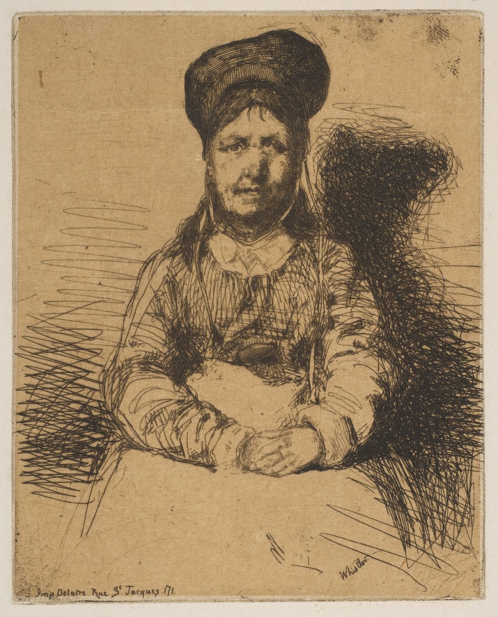 La Rétameuse, 1858. tekijältä James Abbott McNeill Whistler