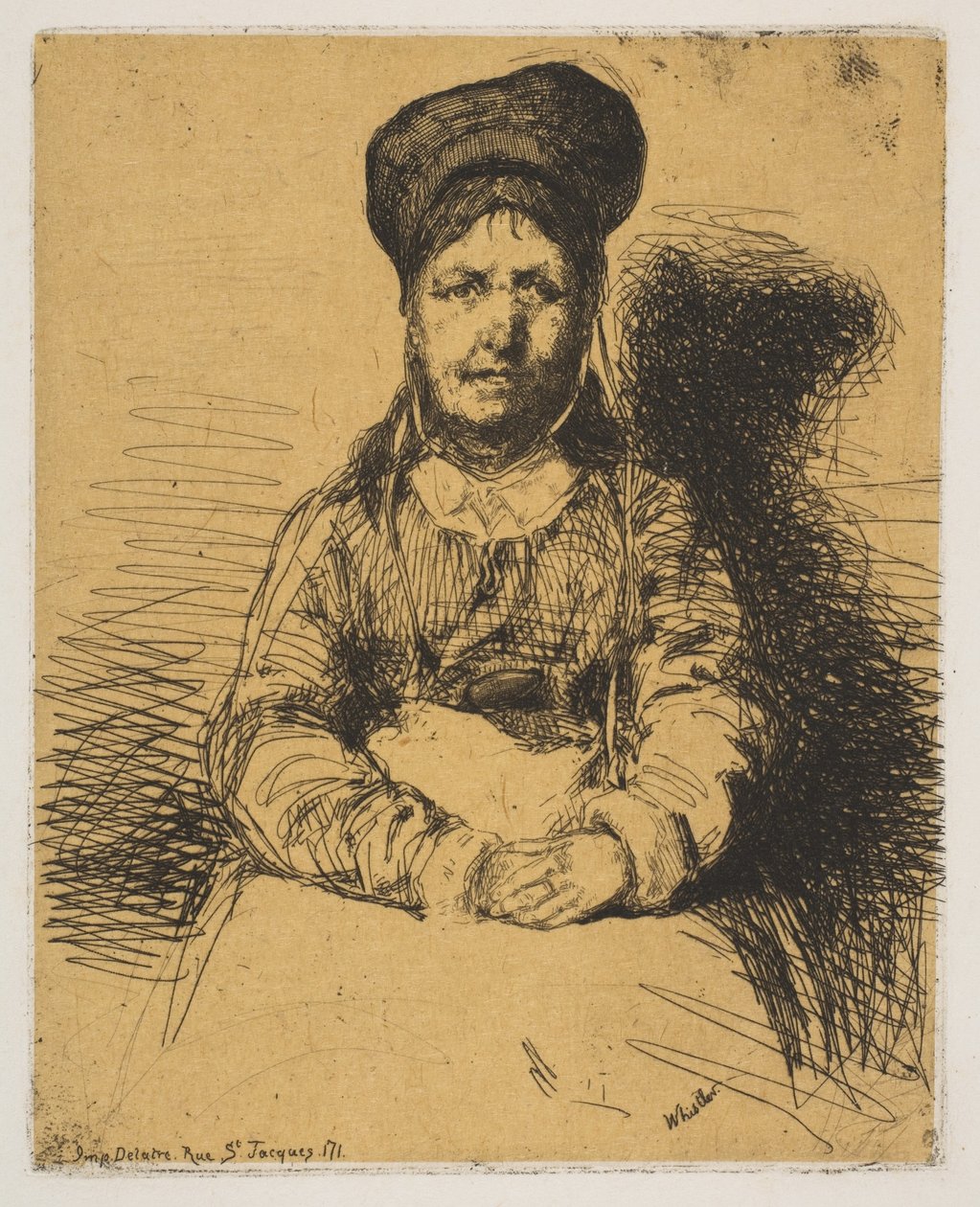 La Rétameuse, 1858. tekijältä James Abbott McNeill Whistler