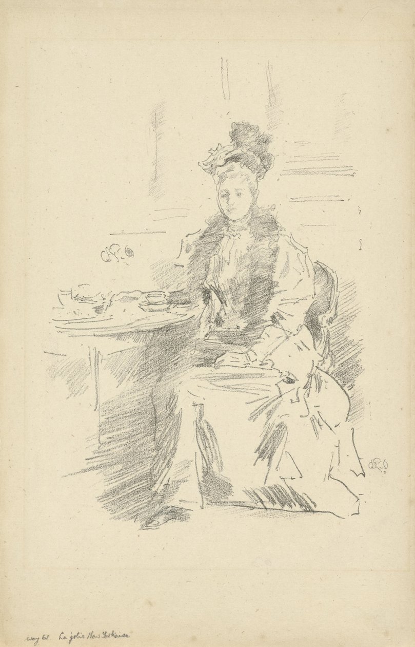 Kaunis newyorkilainen tekijältä James Abbott McNeill Whistler