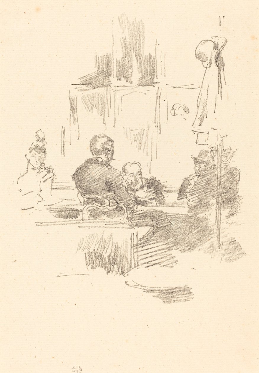 Late Picquet, 1894. tekijältä James Abbott McNeill Whistler