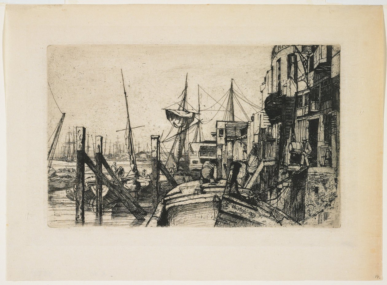 Limehouse tekijältä James Abbott McNeill Whistler