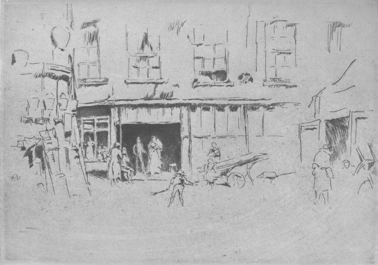 Little Court, c1881, 1904 tekijältä James Abbott McNeill Whistler