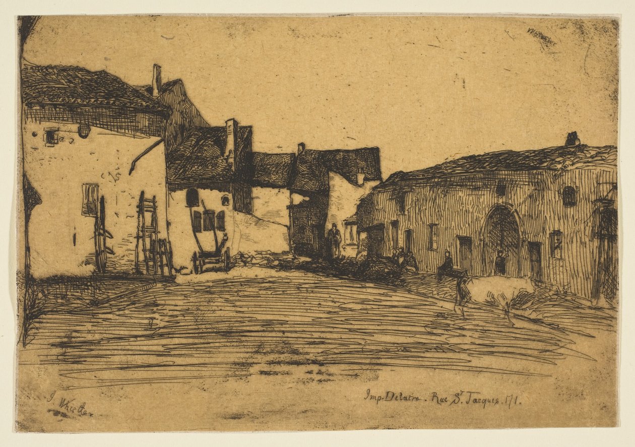 Liverdun, 1858. tekijältä James Abbott McNeill Whistler