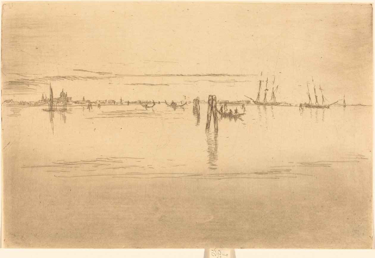 Long Lagoon, 1880. tekijältä James Abbott McNeill Whistler