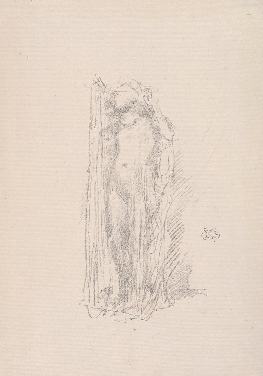 Malli Draping, 1890. tekijältä James Abbott McNeill Whistler