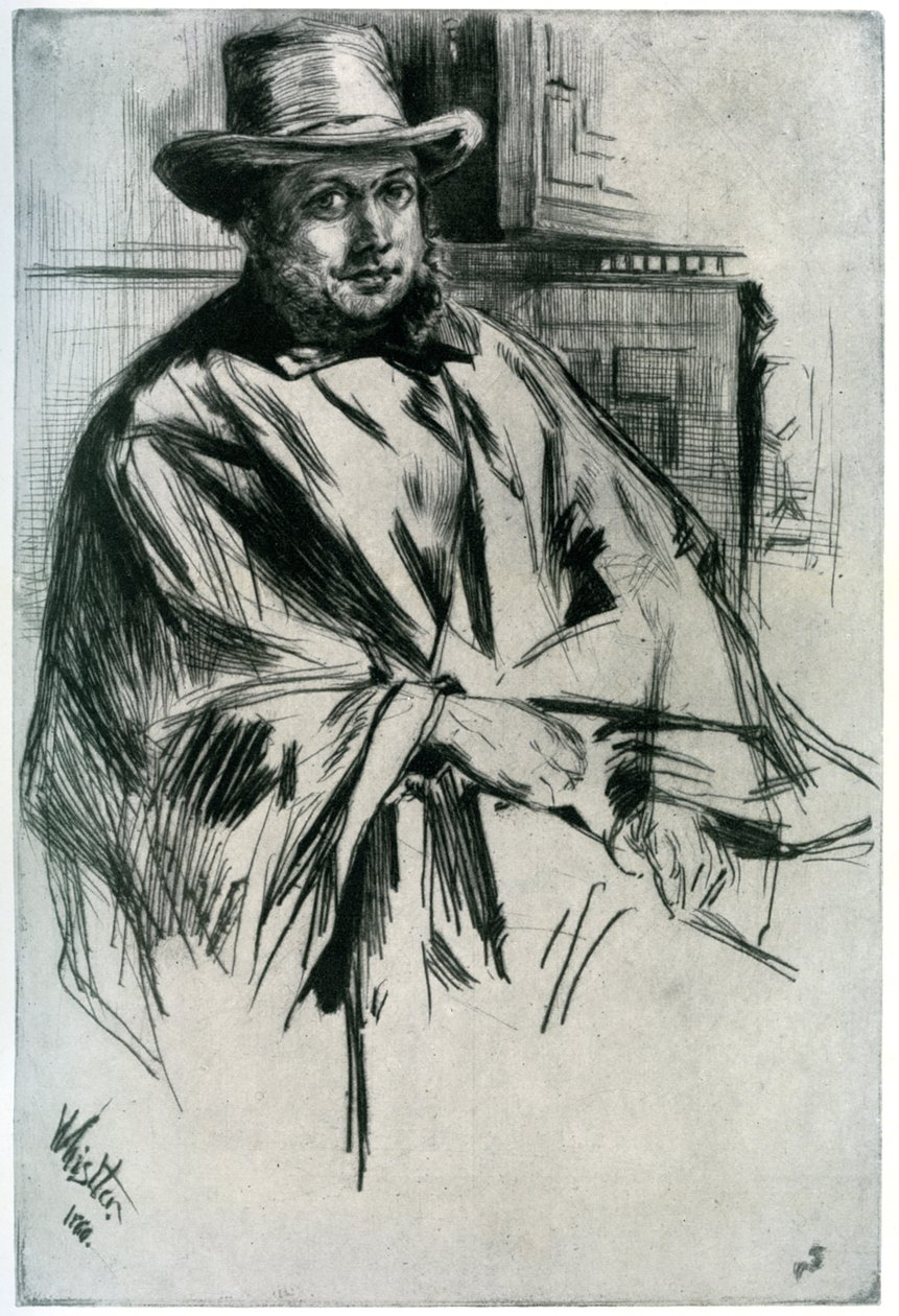 Herra Mann, 1860 1904. tekijältä James Abbott McNeill Whistler