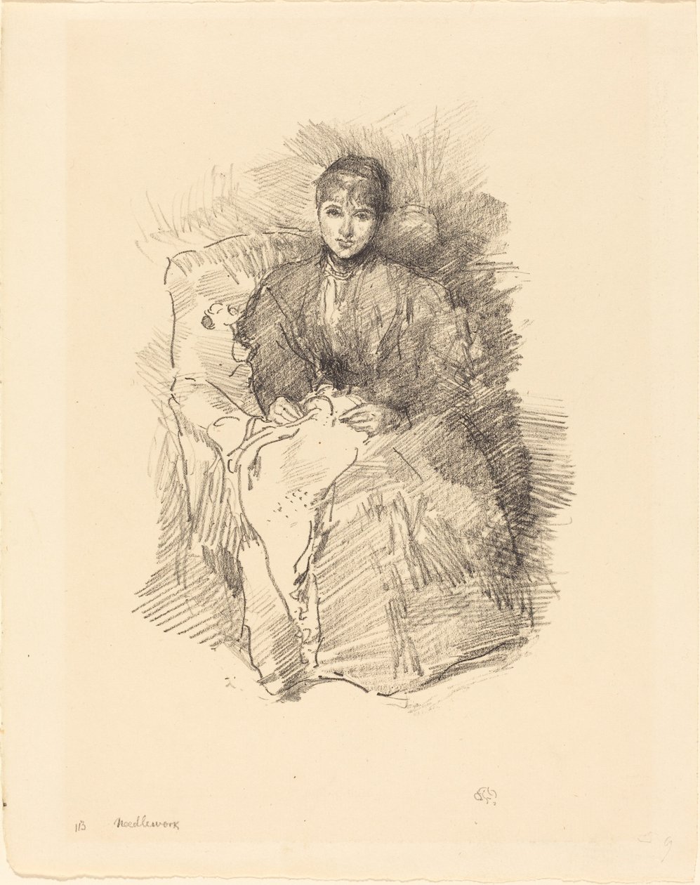 Käsityö, 1896. tekijältä James Abbott McNeill Whistler