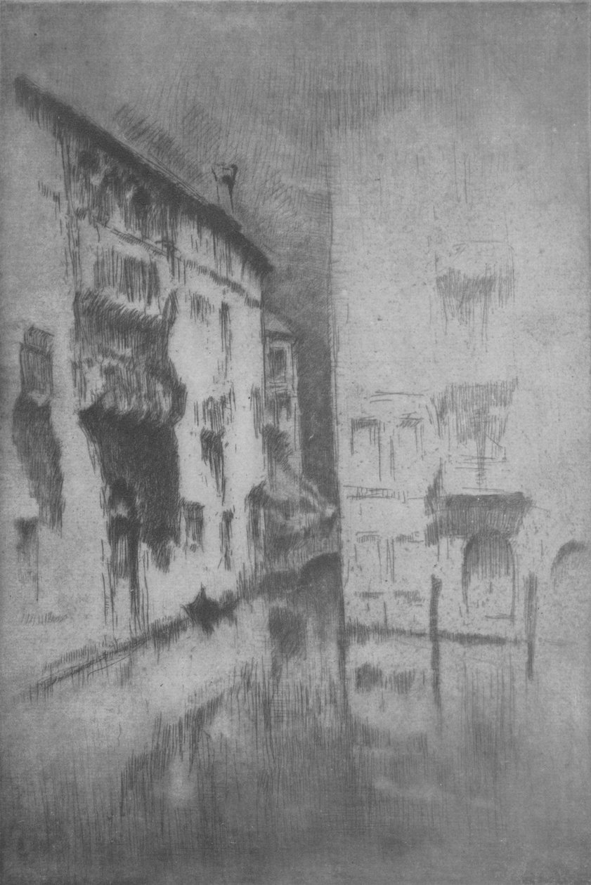 Nocturne - Palatsit, 1878, 1904 tekijältä James Abbott McNeill Whistler