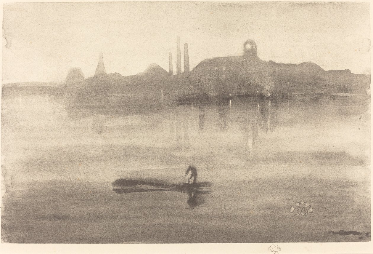 Nocturne, 1878. tekijältä James Abbott McNeill Whistler