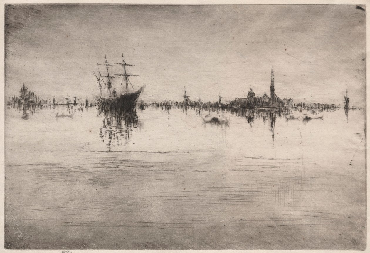 Nocturne, 1879-1880. tekijältä James Abbott McNeill Whistler