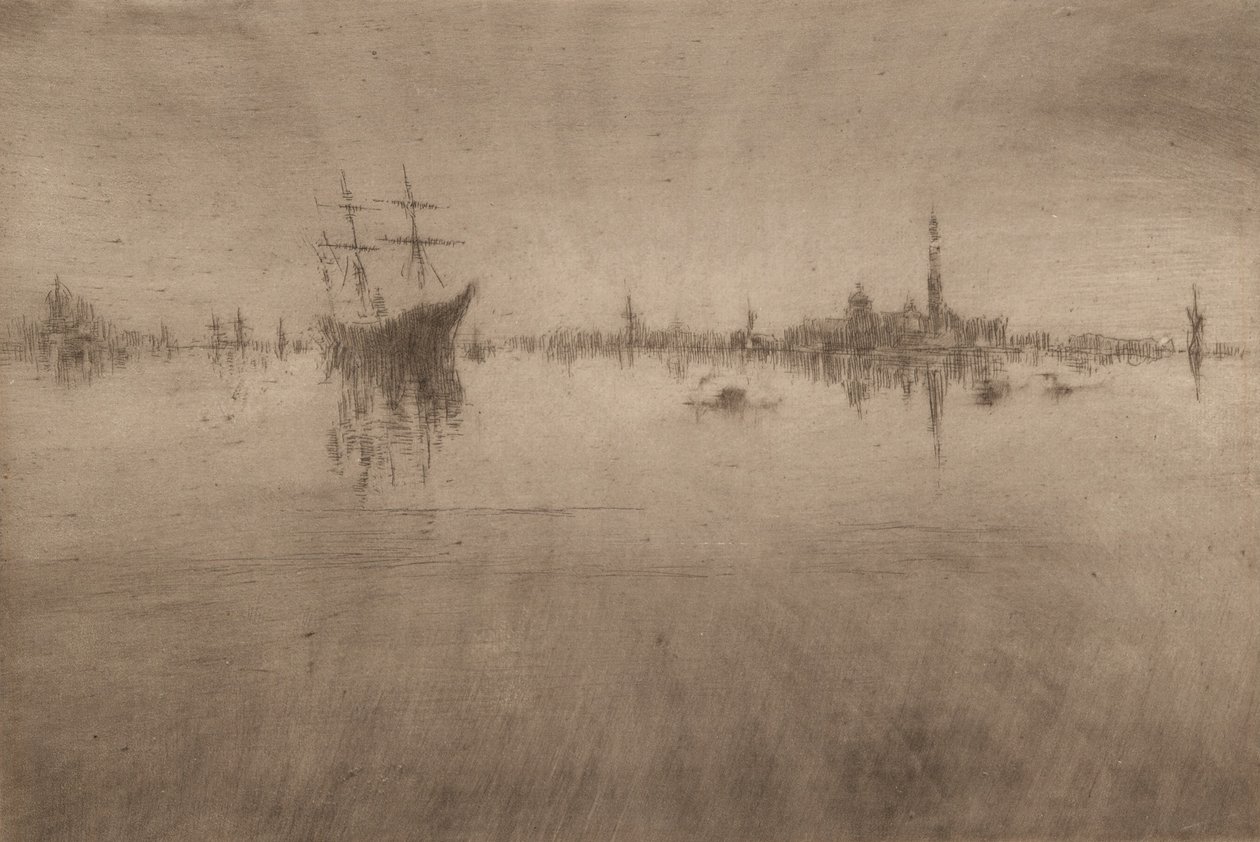 Nocturne, 1879-80 tekijältä James Abbott McNeill Whistler