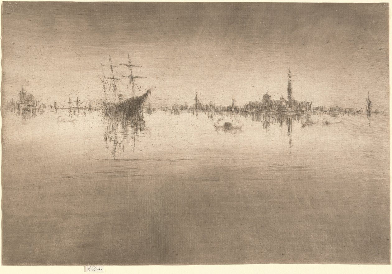 Nocturne, 18791880. tekijältä James Abbott McNeill Whistler