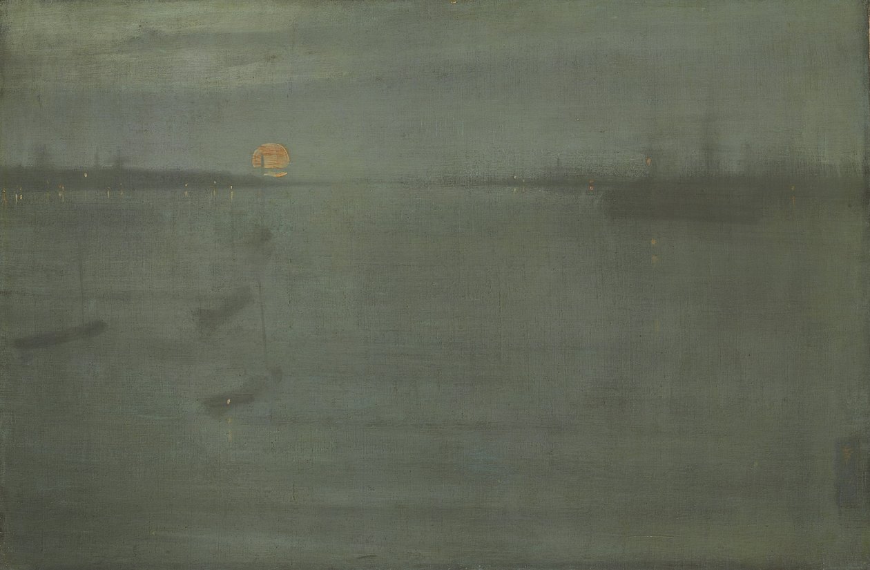 Nokturni: Sininen ja kulta, Southampton Water tekijältä James Abbott McNeill Whistler
