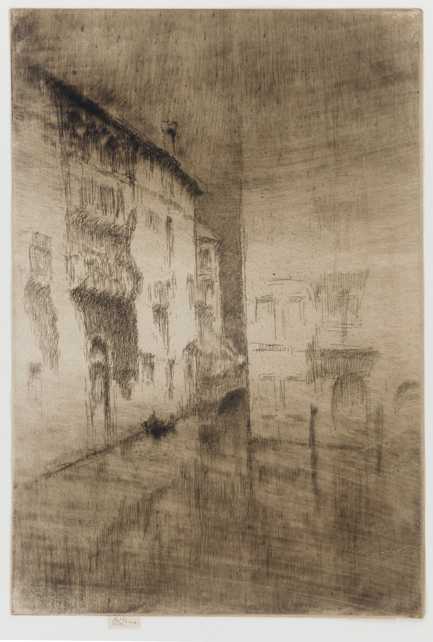Nokturni: Palatsit, 1879-1880. tekijältä James Abbott McNeill Whistler