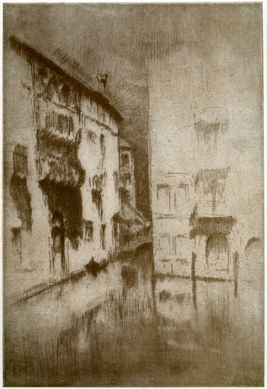 Nokturni: Palatsit, n. 1879 1904. tekijältä James Abbott McNeill Whistler