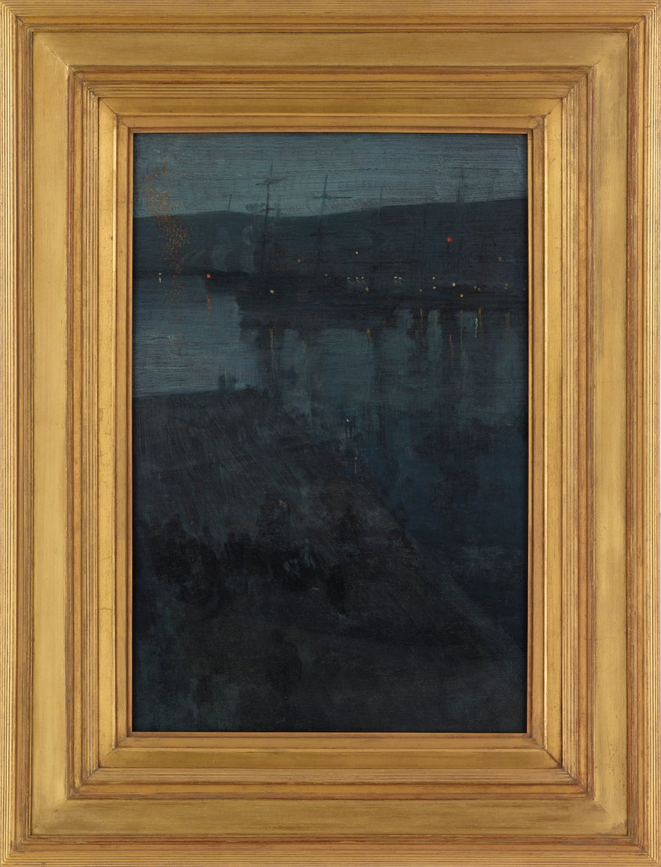 Nokturne sinisellä ja kullalla: Valparaiso, 1866-n. 1874. tekijältä James Abbott McNeill Whistler