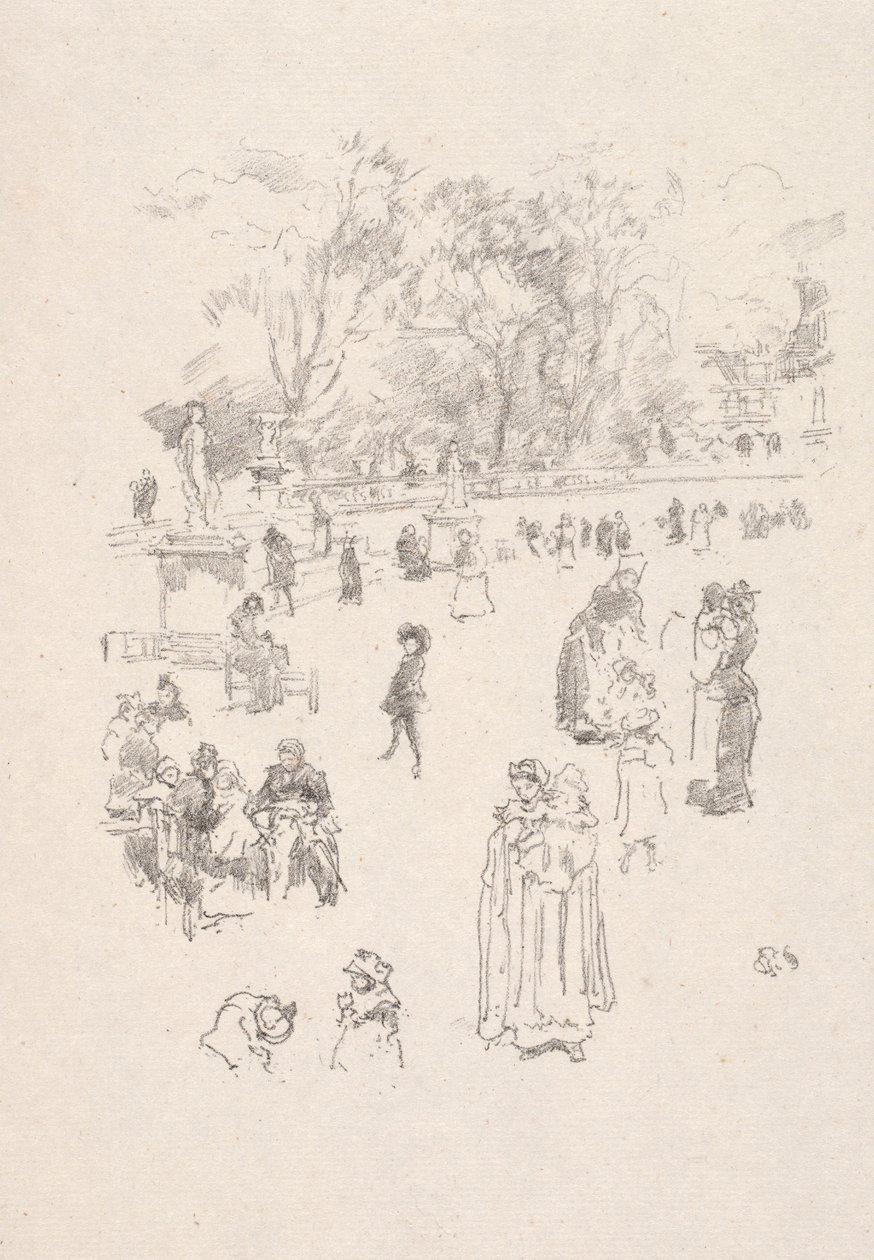 Hoitajat, 1894. tekijältä James Abbott McNeill Whistler