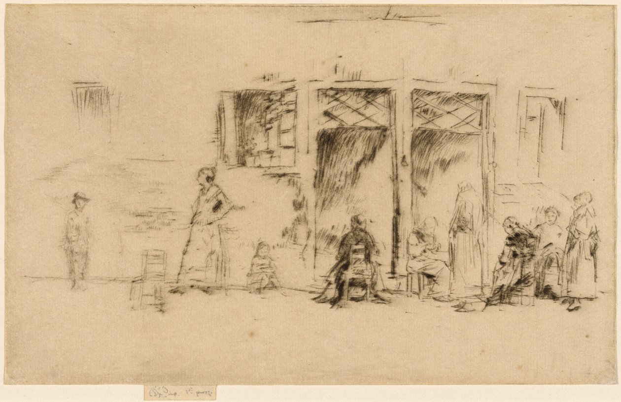 Vanhat naiset, 18791880. tekijältä James Abbott McNeill Whistler