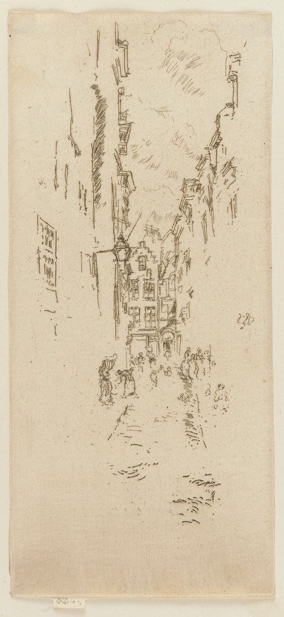Little Butchers Street, 1887. tekijältä James Abbott McNeill Whistler