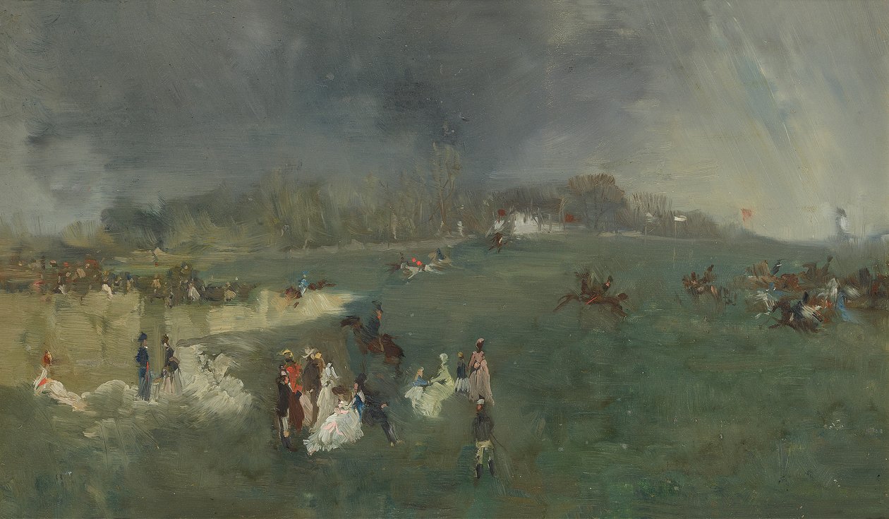 Hevoskilpailu tekijältä James Abbott McNeill Whistler