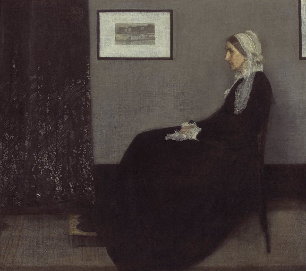 Muotokuva taiteilijan äidistä tekijältä James Abbott McNeill Whistler