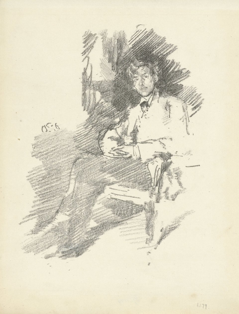 Walter Sickertin muotokuva tekijältä James Abbott McNeill Whistler