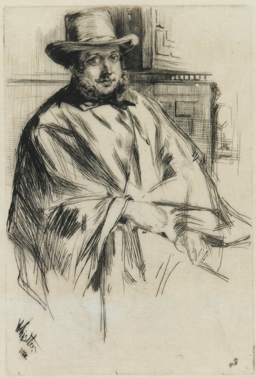 Miehen muotokuva, tekijältä James Abbott McNeill Whistler
