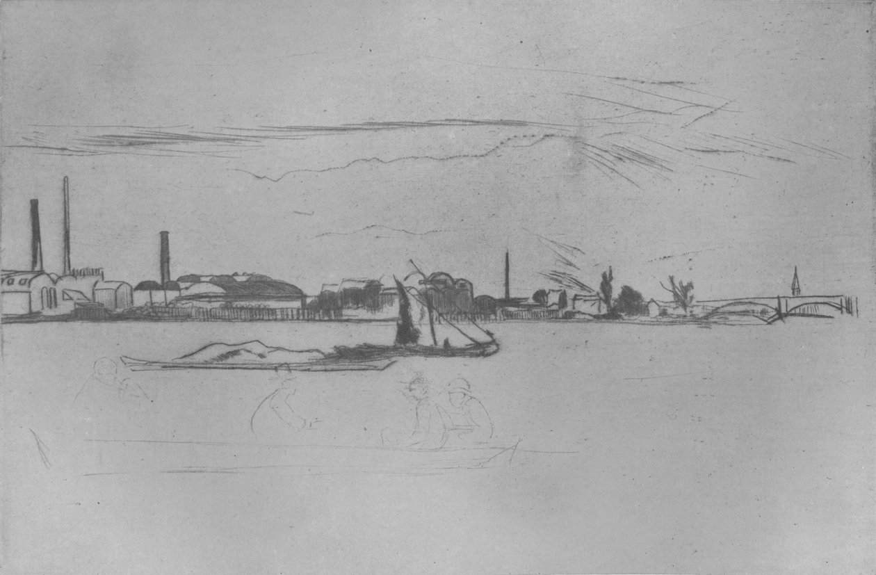 Hinnat Kynttilät, c1875, 1904 tekijältä James Abbott McNeill Whistler