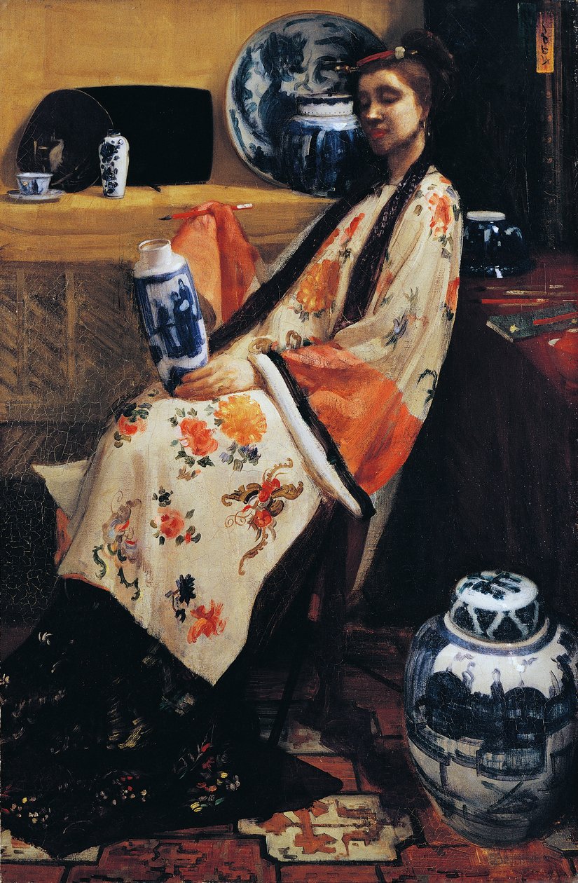 Purppura ja ruusu: Lange Leizen of Six Marks tekijältä James Abbott McNeill Whistler
