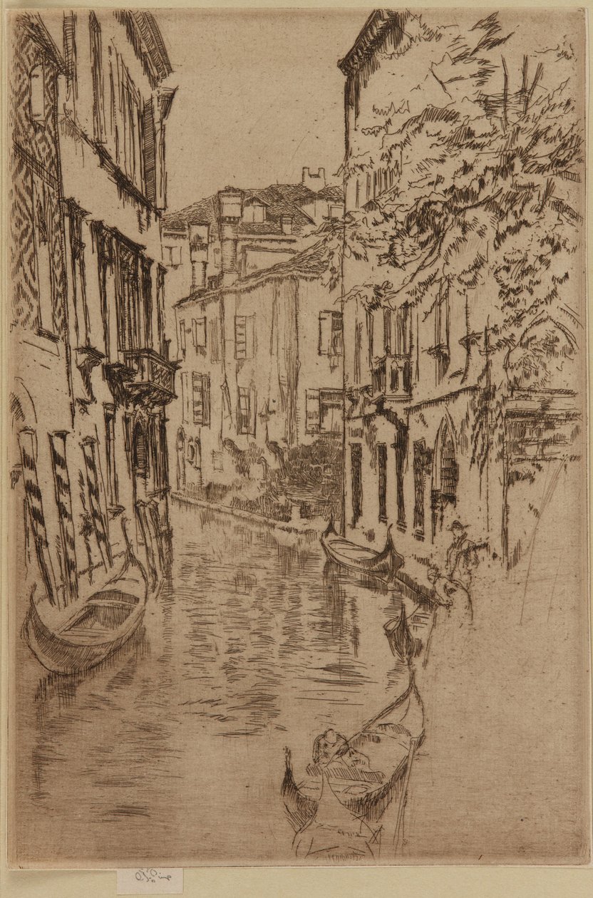 Hiljainen kanava, 1879-1880. tekijältä James Abbott McNeill Whistler