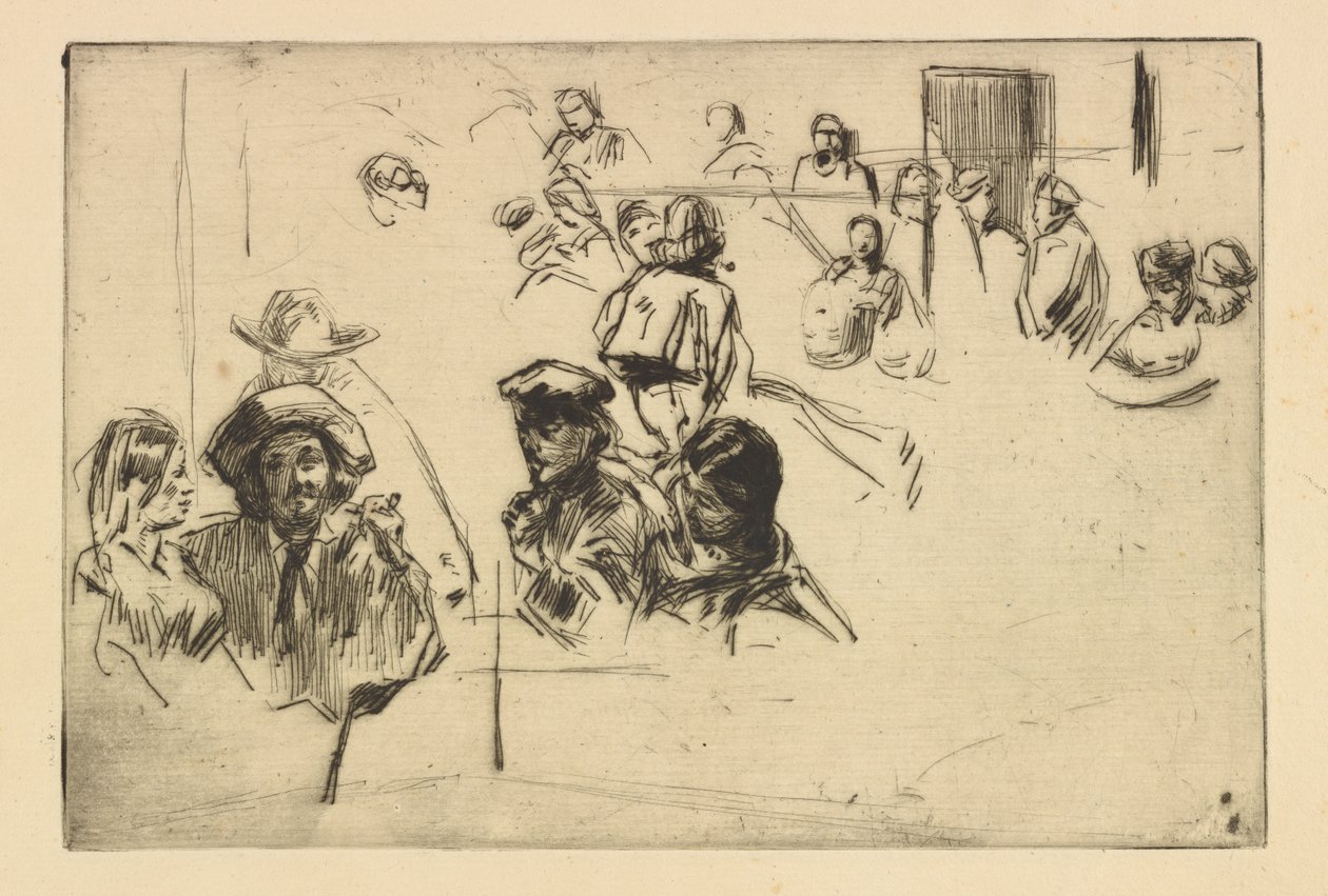 Ratcliffe Highway, 1861. tekijältä James Abbott McNeill Whistler