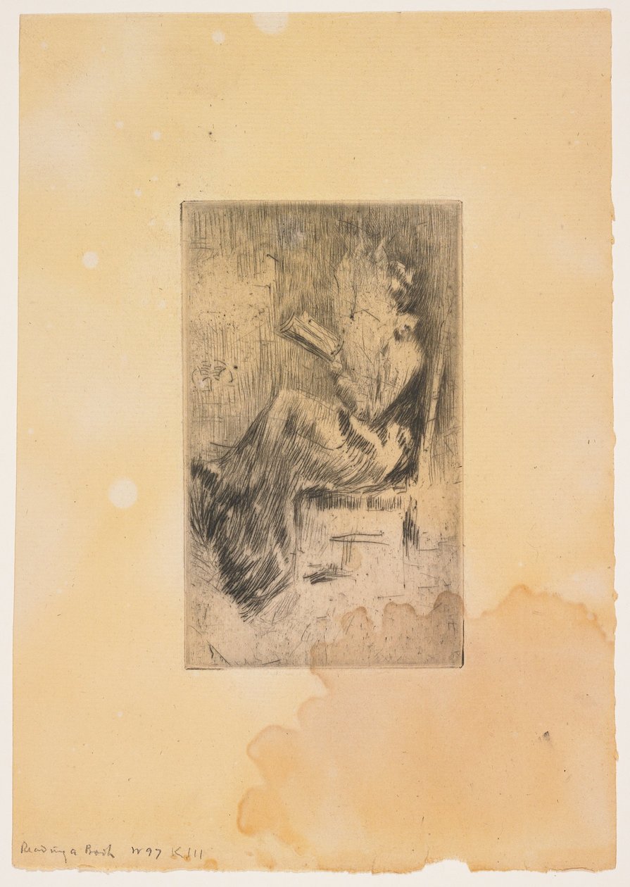Ein Buch lesen tekijältä James Abbott McNeill Whistler