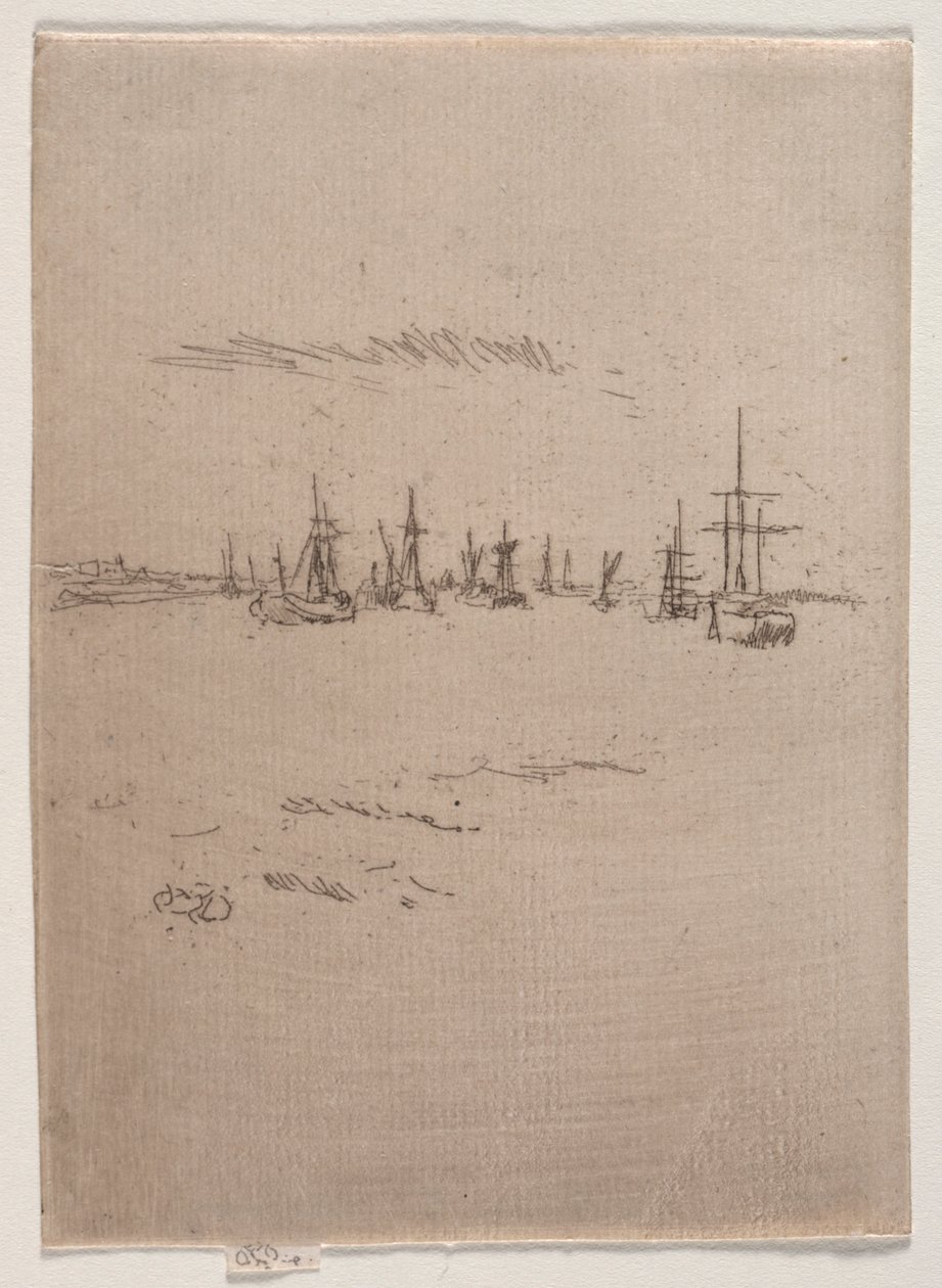 Paluu Tilburyyn. tekijältä James Abbott McNeill Whistler