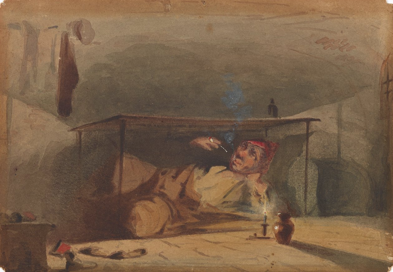 Sam Wellerin vuokranantaja laivastossa, 1853-1855. tekijältä James Abbott McNeill Whistler