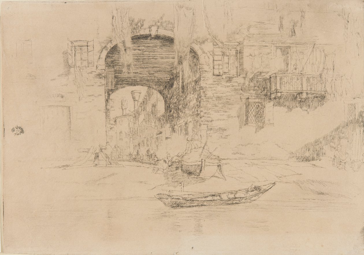 San Biagio, 1879-1880. tekijältä James Abbott McNeill Whistler